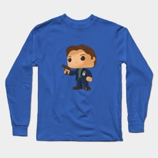 Funko pop fox Mulder Long Sleeve T-Shirt